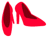 Red high heels